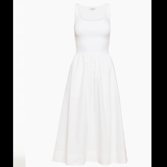 NEW ARITZIA REVIVE DRESS BABATON IN WHITE XXS NWT SOLD OUT ONLINE - Picture 6 of 9